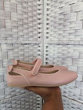 Mayoral Blush Pink Mary Jane Flats